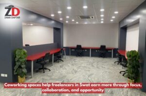 Coworking space in Swat helping freelancers increase focus, collaboration, and earnings.